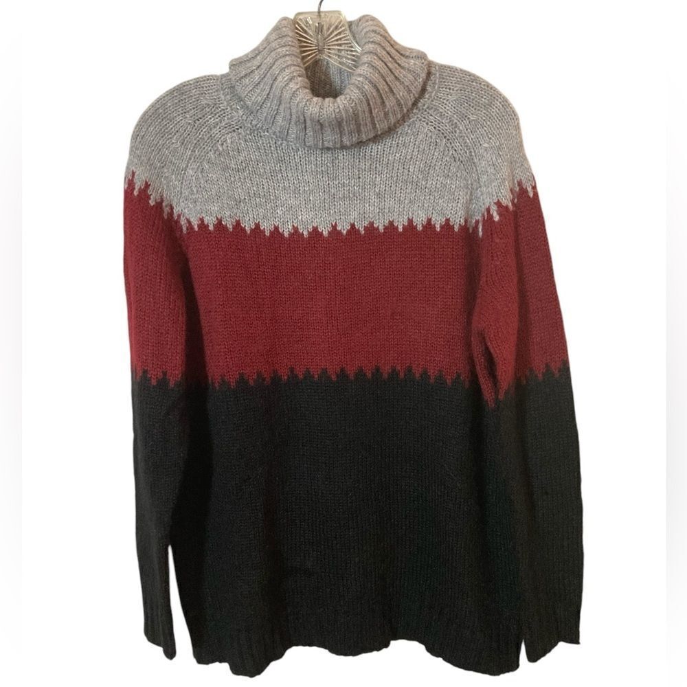 Bass Alpaca Sweater Woman’s Size M Turtleneck